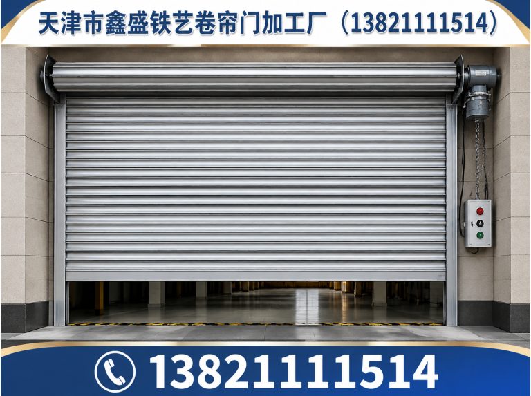 北辰区天津市鑫盛铁艺卷帘门加工厂展示图